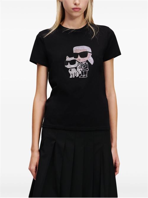 T-shirt donna maniche corte Karl Lagerfeld | A1W17131JJ999